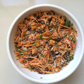 סלט חתן- סלט קינואה עדשים להתאהב בו