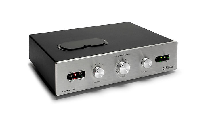 Backert Labs Rhumba 1.3 Tube Preamplifier Angle View.jpg