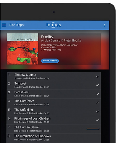 Innuos Music Server Functionality