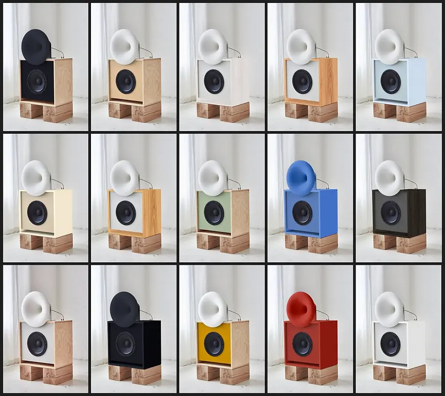 SIMCO ONE LOUDSPEAKER CUSTOM FINISHES.webp
