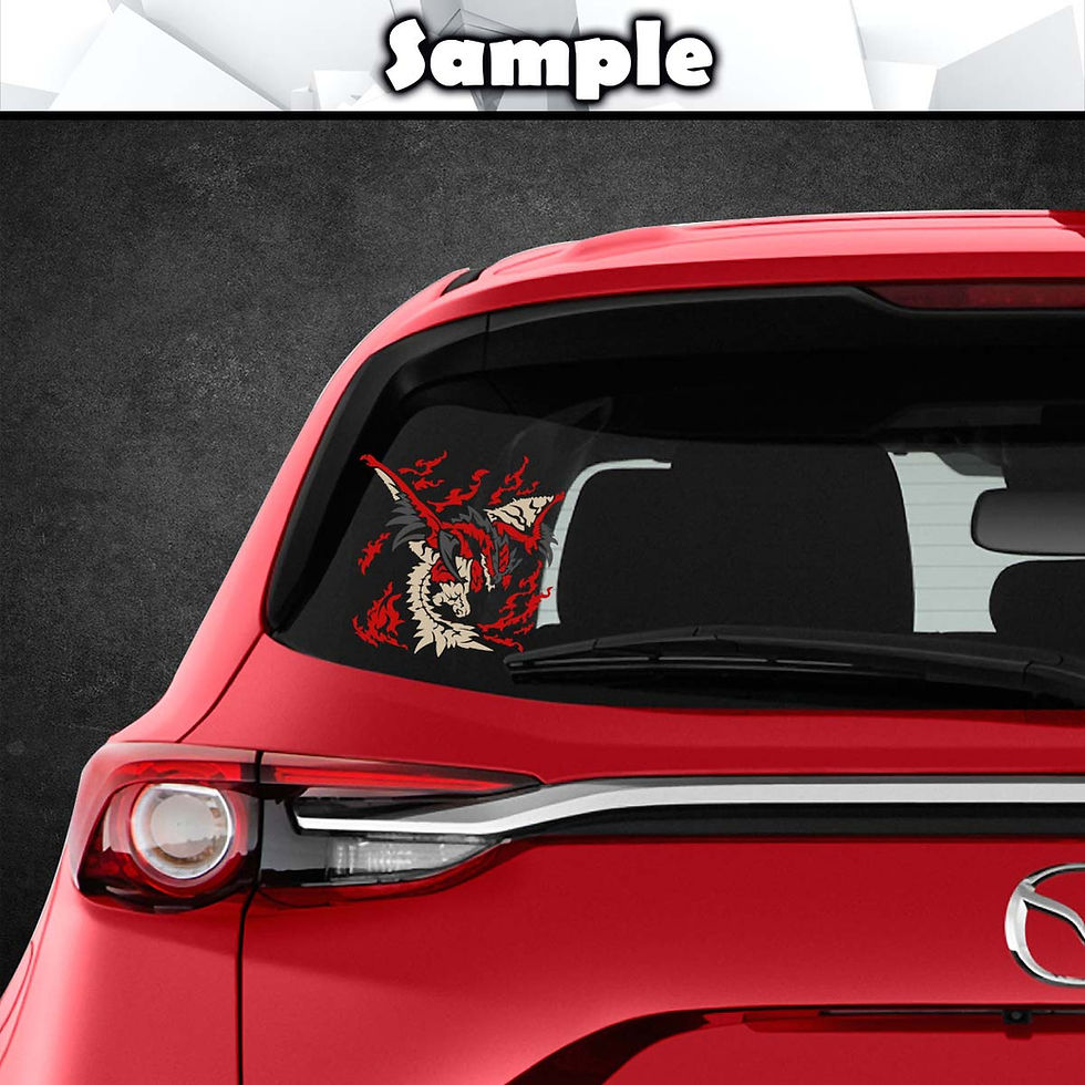 Thumbnail: MSH - Rathalos Vinyl Decal