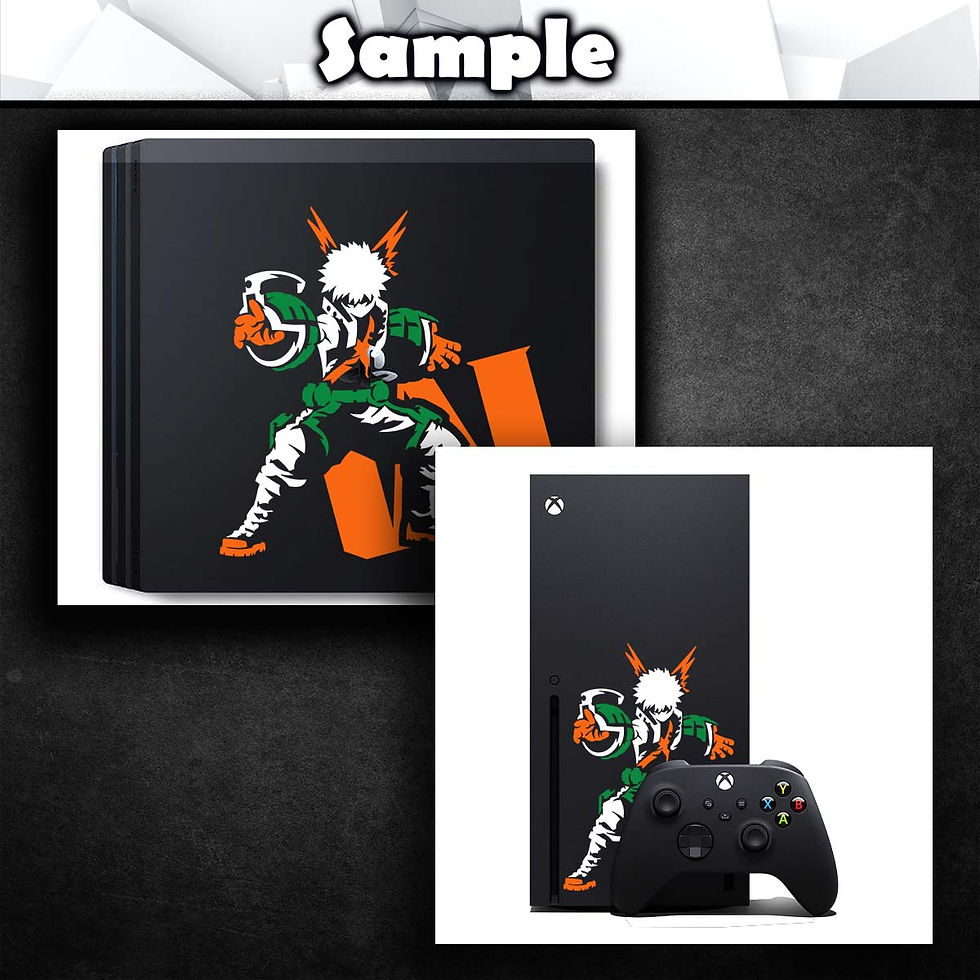 Thumbnail: MHA - Bakugo Vinyl Decal