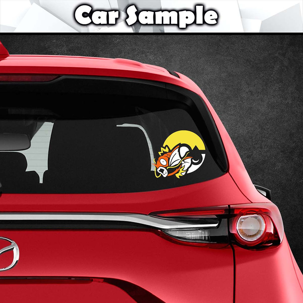 Thumbnail: PKM - Magikarp Vinyl Decal