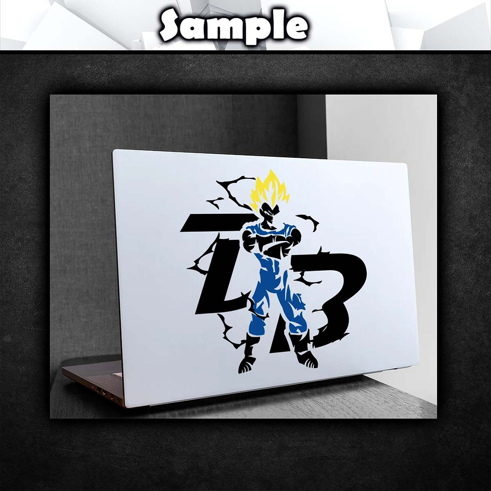 Thumbnail: DGB - Vegeta Vinyl Decal