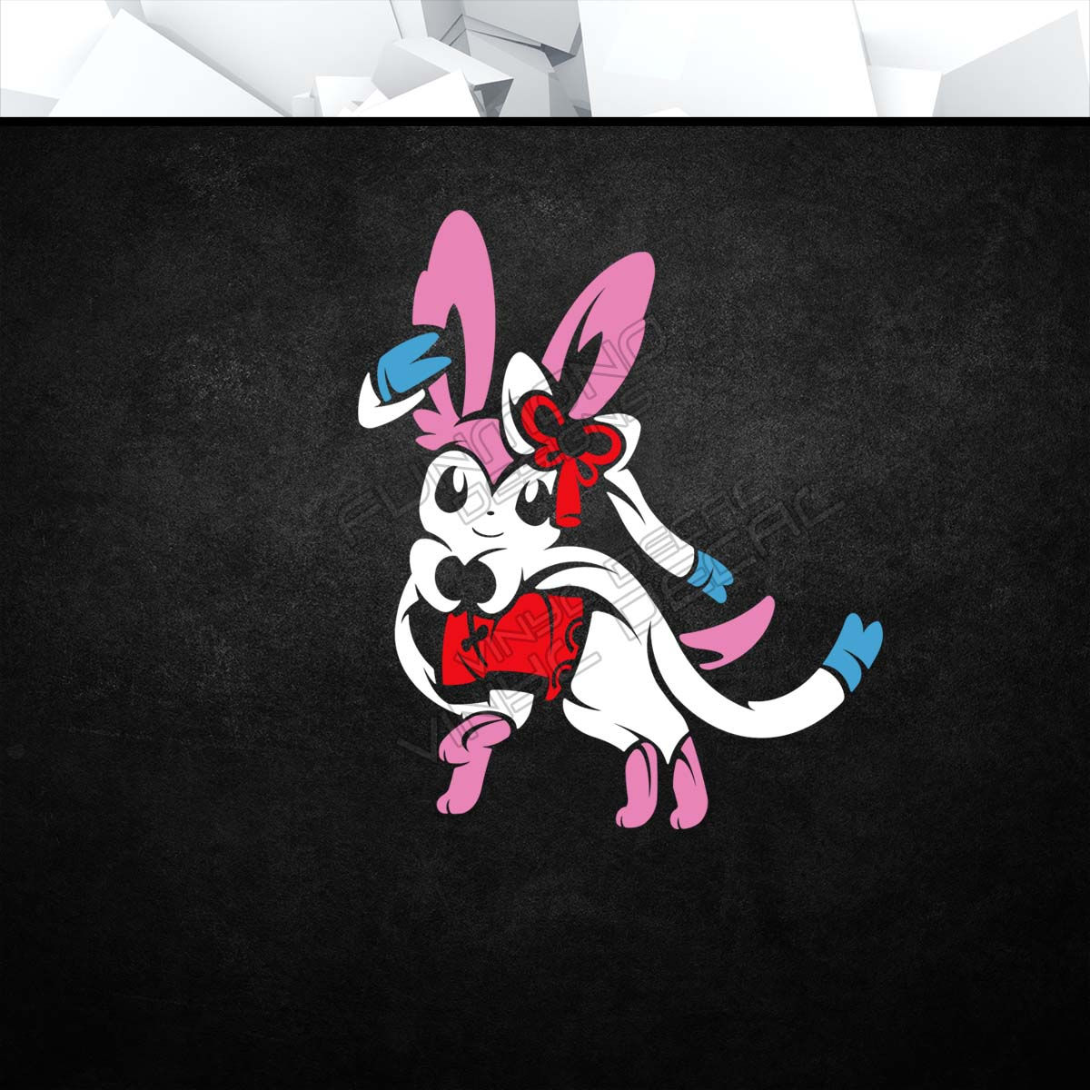 PKM - Sylveon Holowear Vinyl Decal