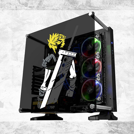 FNF - Cloud Strife (Bust) Vinyl Decal Transfer | Funmono Designs