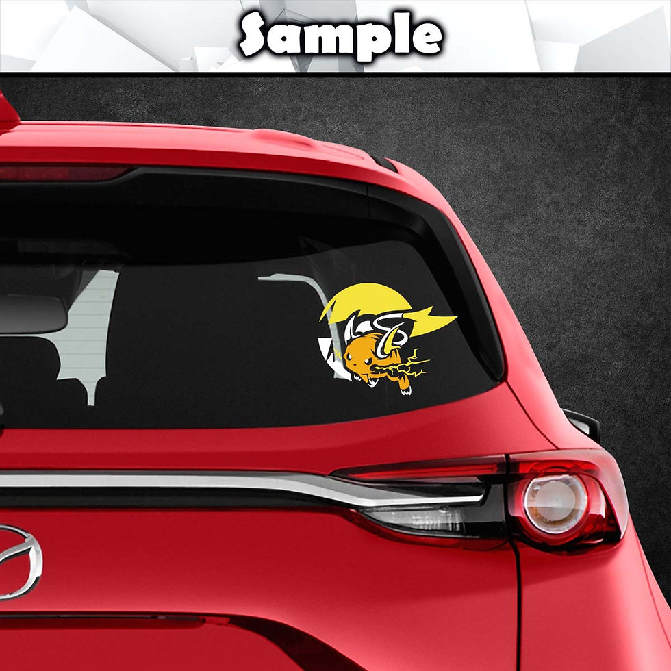Thumbnail: PKM - Raichu Vinyl Decal