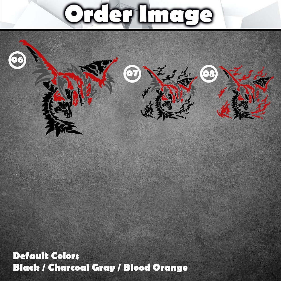 Thumbnail: MSH - Rathalos Vinyl Decal