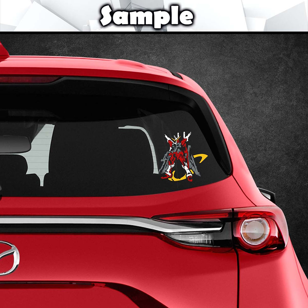 Thumbnail: MSG - Infinite Justice Vinyl Decal