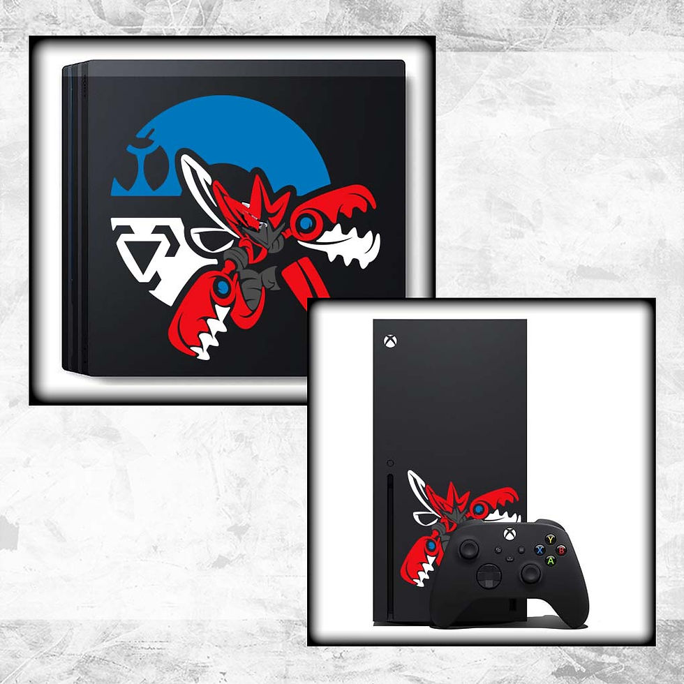 Thumbnail: PKM - Mega Scizor Vinyl Decal Transfer