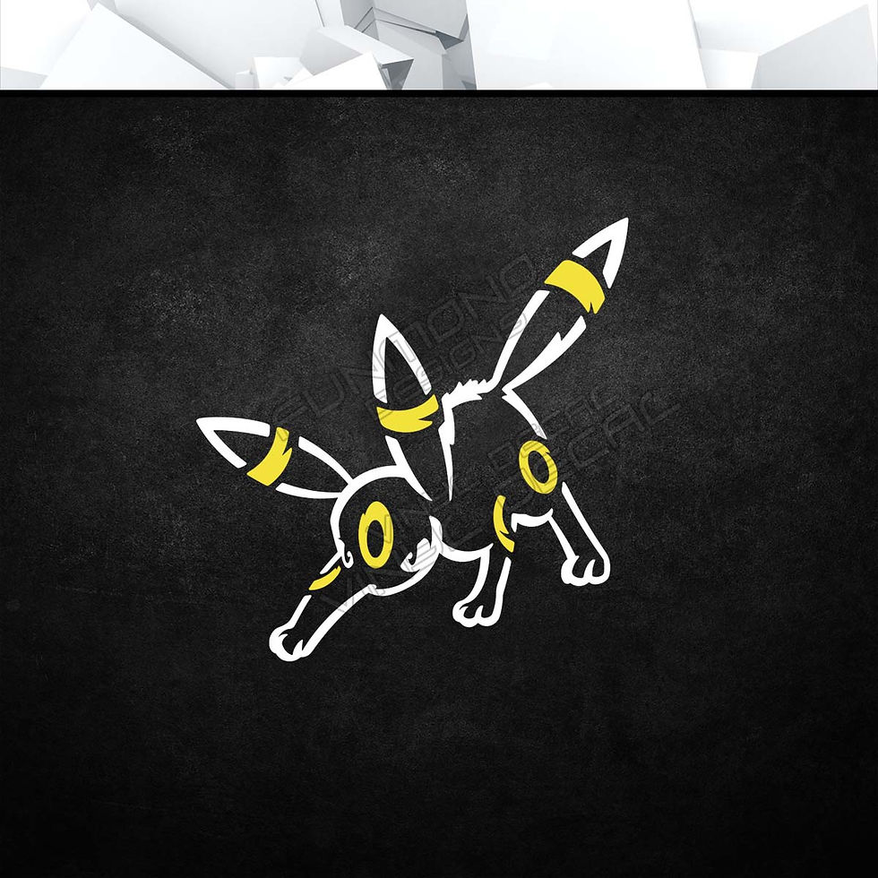 PKM - Umbreon Vinyl Decal