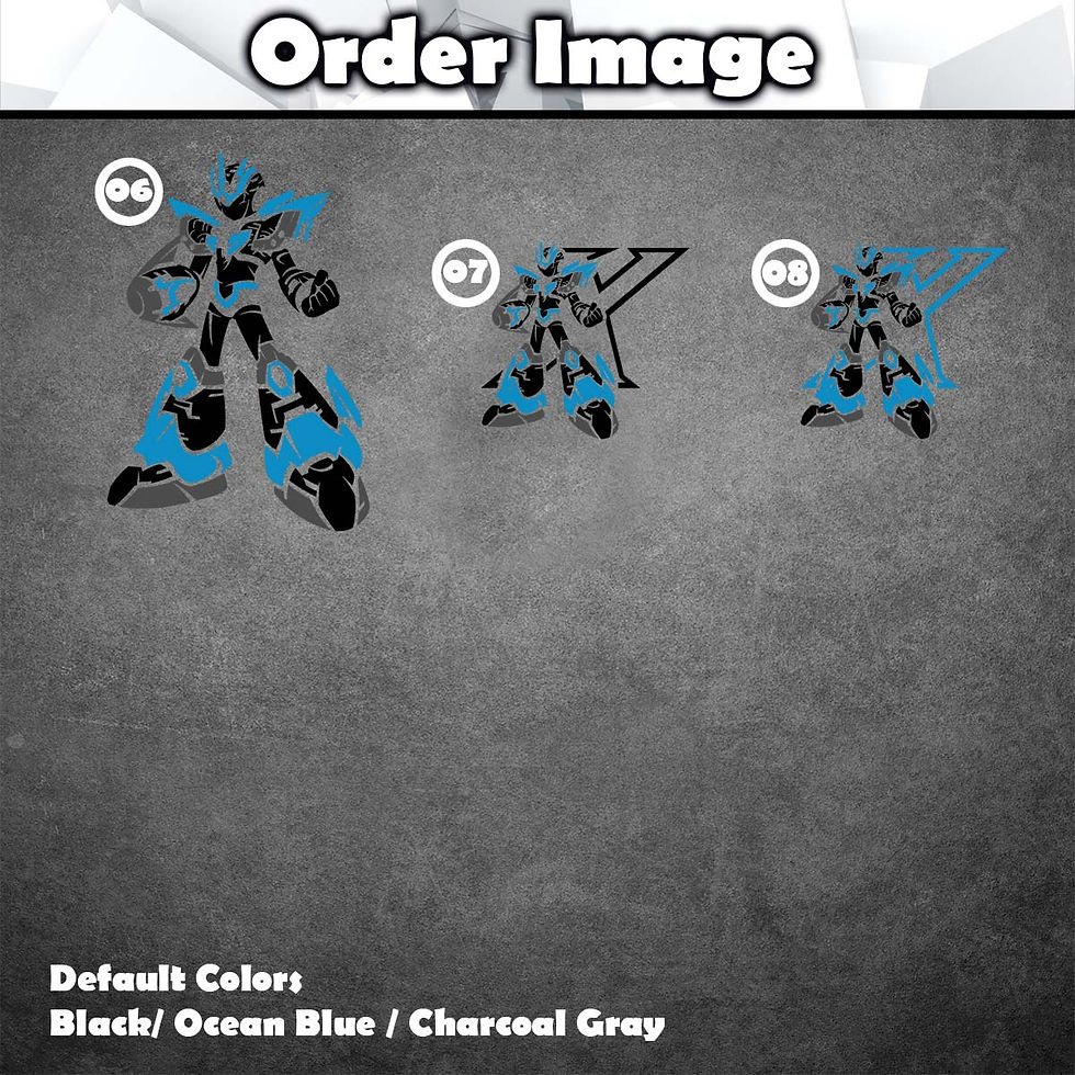 Thumbnail: MGM - Mega Ultimate Armor AC Version Vinyl Decal