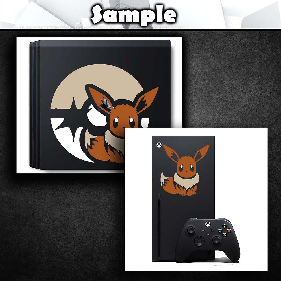 Thumbnail: PKM - Eevee Vinyl Decal