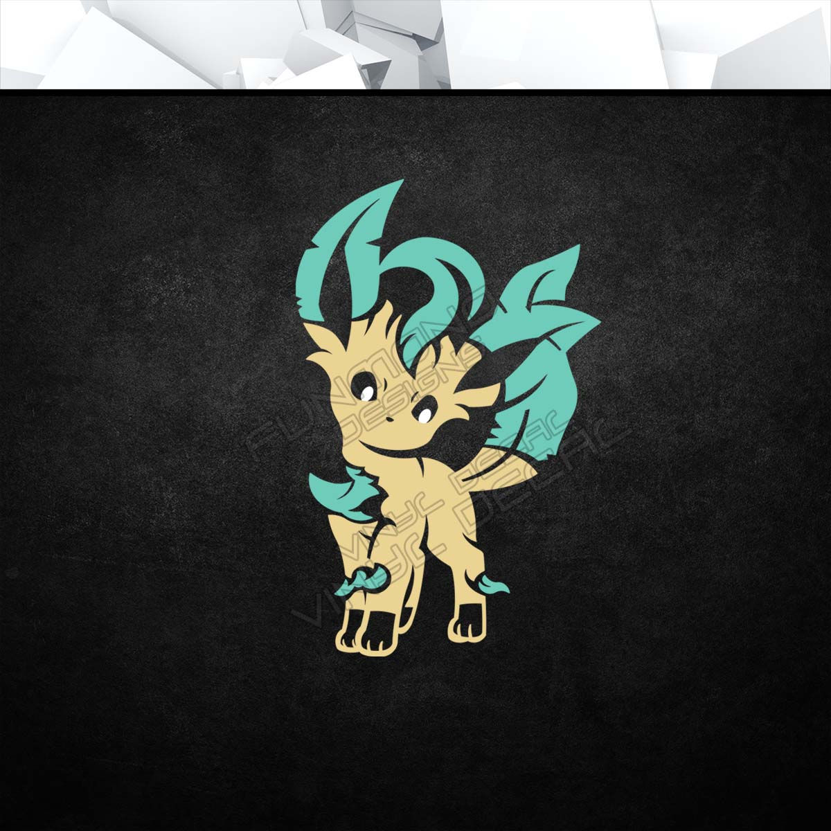 PKM - Leafeon Vinyl Decal