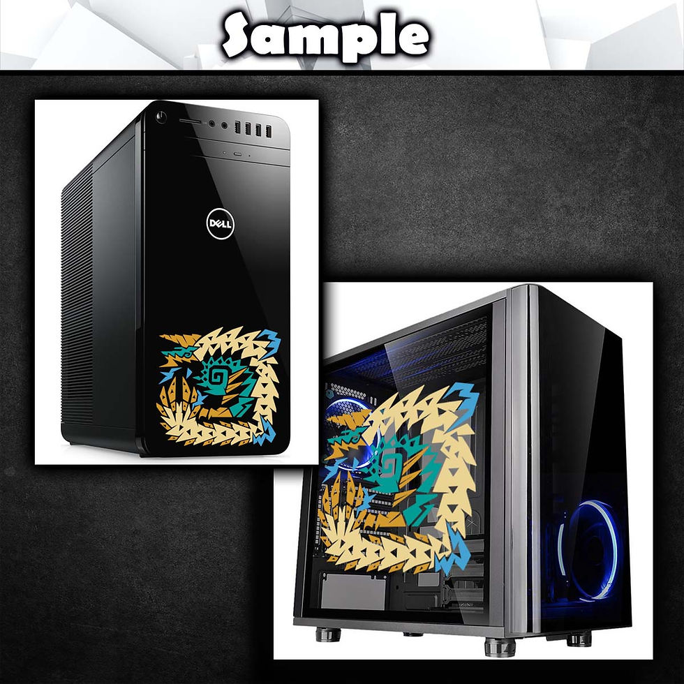 Thumbnail: MSH - Zinogre Icon Vinyl Decal