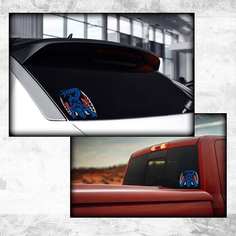 Thumbnail: MSH - Nargacuga Icon Vinyl Decal