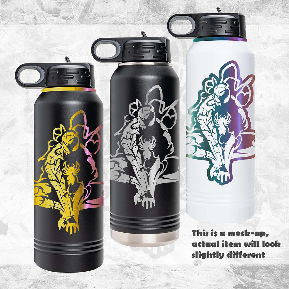 MVL - Spider-Man (Black Suit) Water Bottle