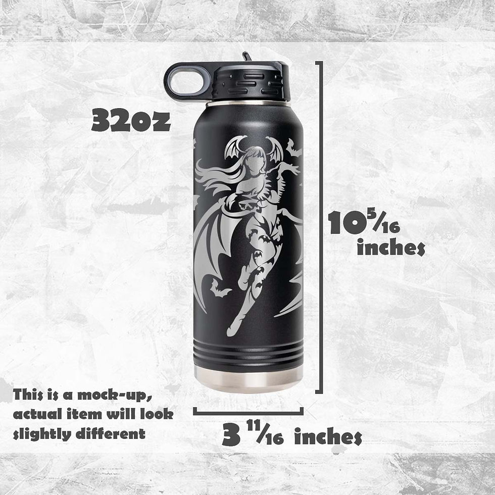 Thumbnail: DSK - Morrigan Aensland Water Bottle