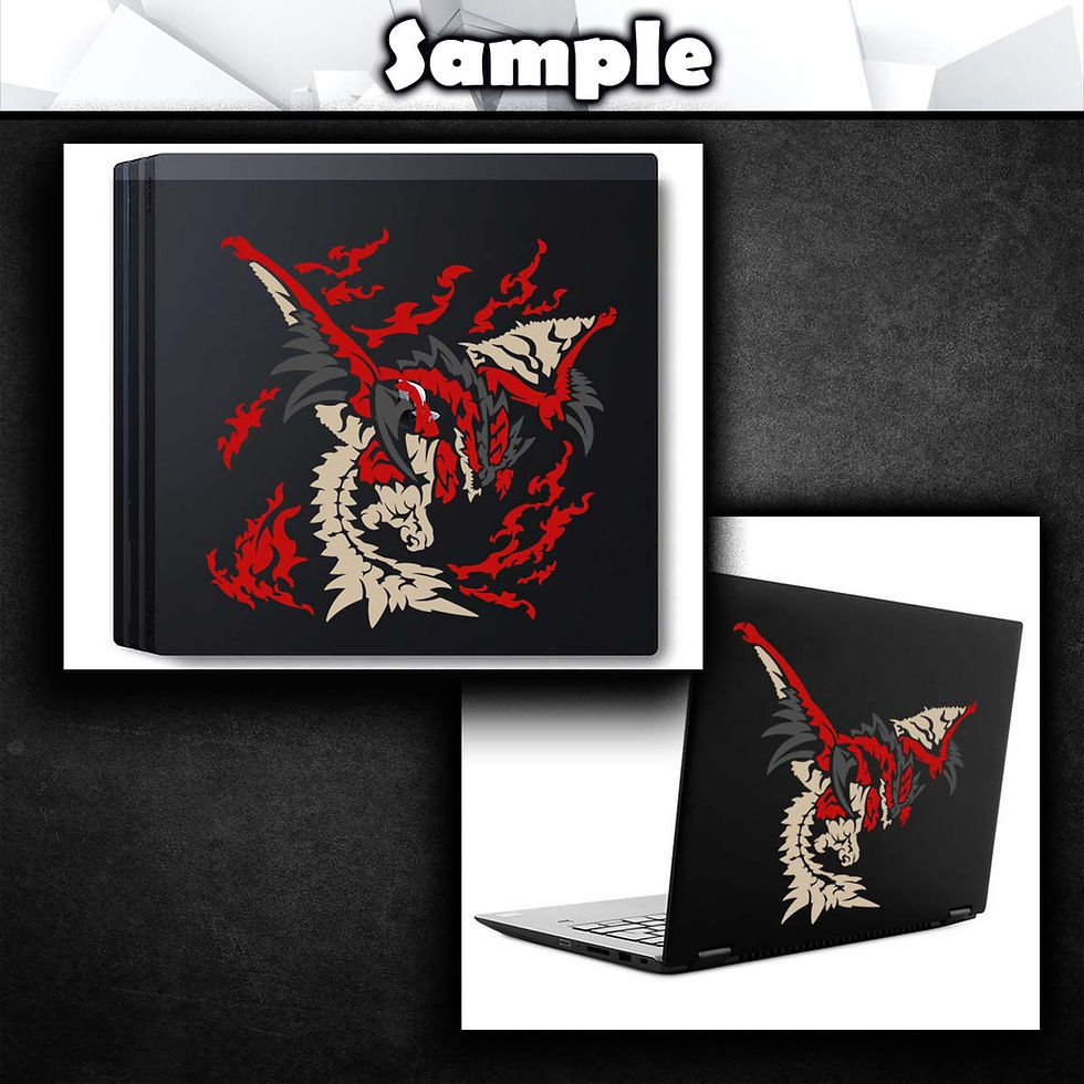 Thumbnail: MSH - Rathalos Vinyl Decal