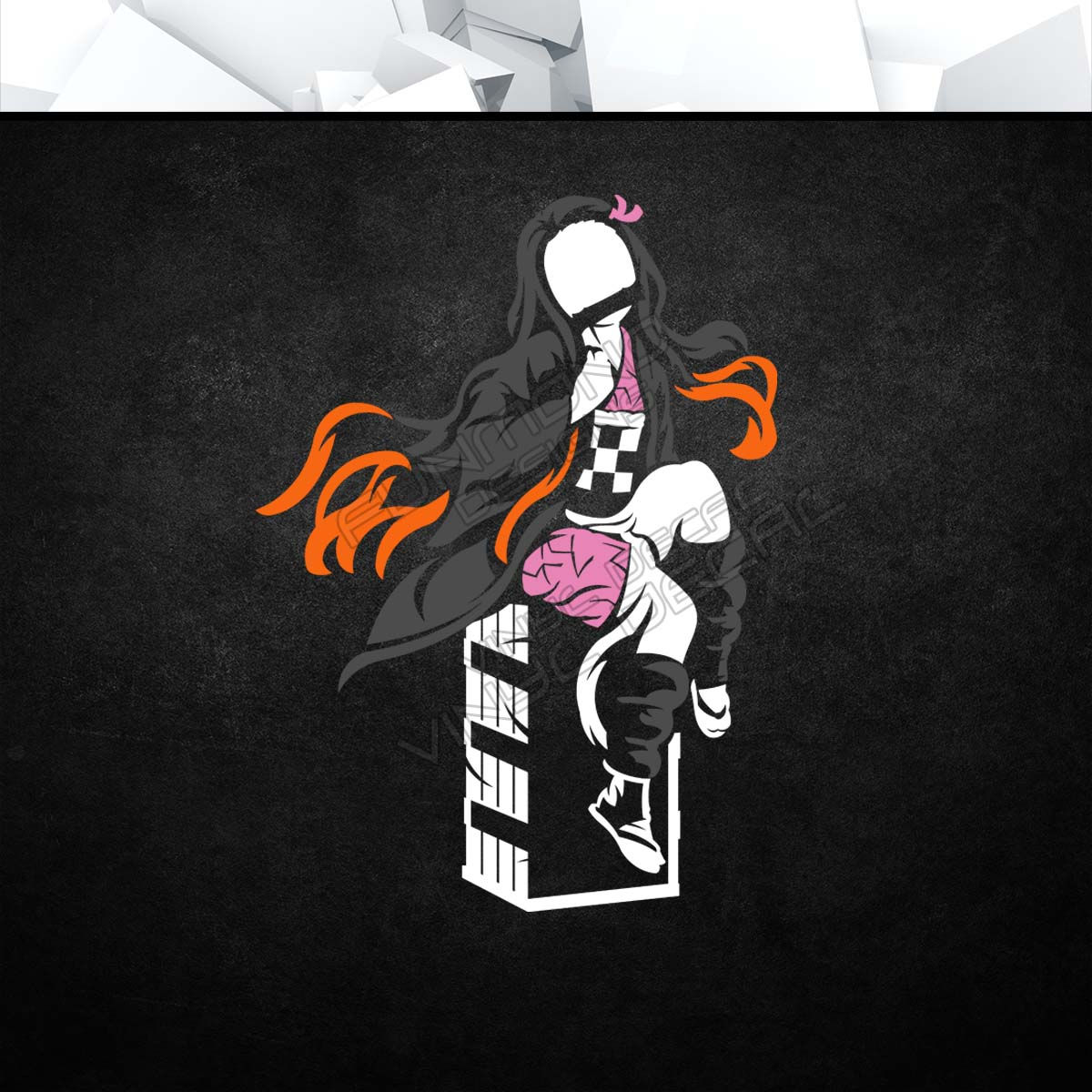 DMS - Kamado Nezuko Vinyl Decal