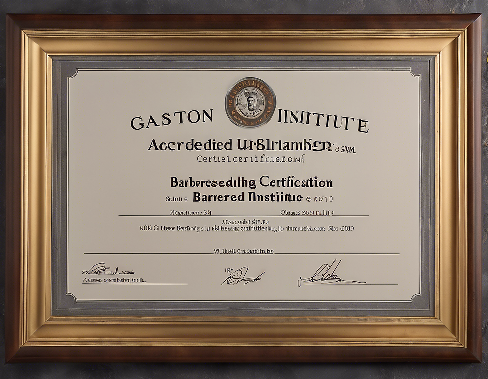 Gaston Barbering Institute: Your Path to Accredited Barber Education