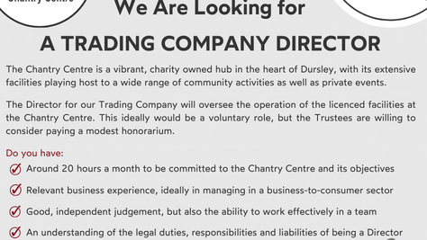 Could you be our new Trading Company Director?
