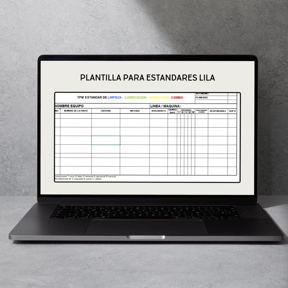 Estandar Lila Mantenimiento Autonomo