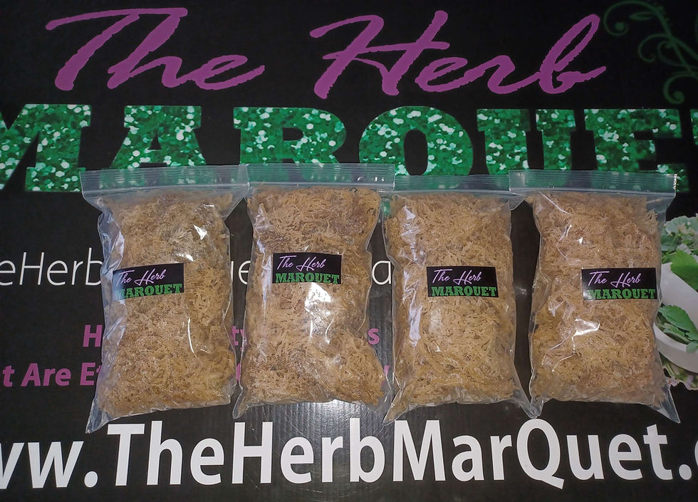 Thumbnail: 1lb  Gold Jamaican Seamoss Bags 