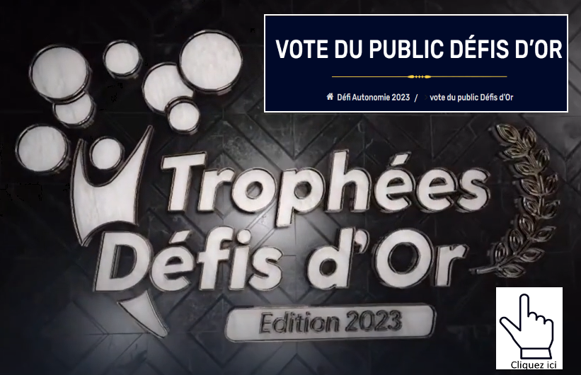 Nomination de Temps de Bonheur aux Défis d’Or 2023