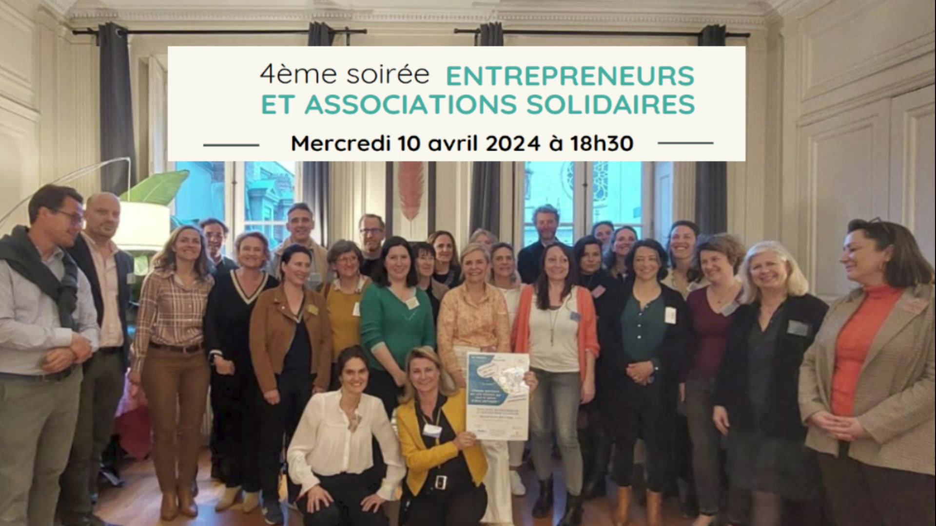 4e soirée : entrepreneurs et associations solidaires