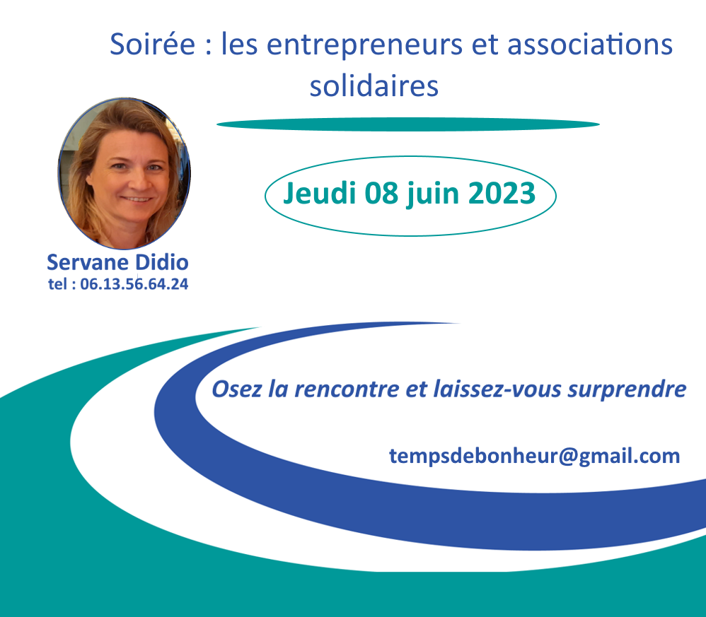 3e soirée des entrepreneurs solidaires