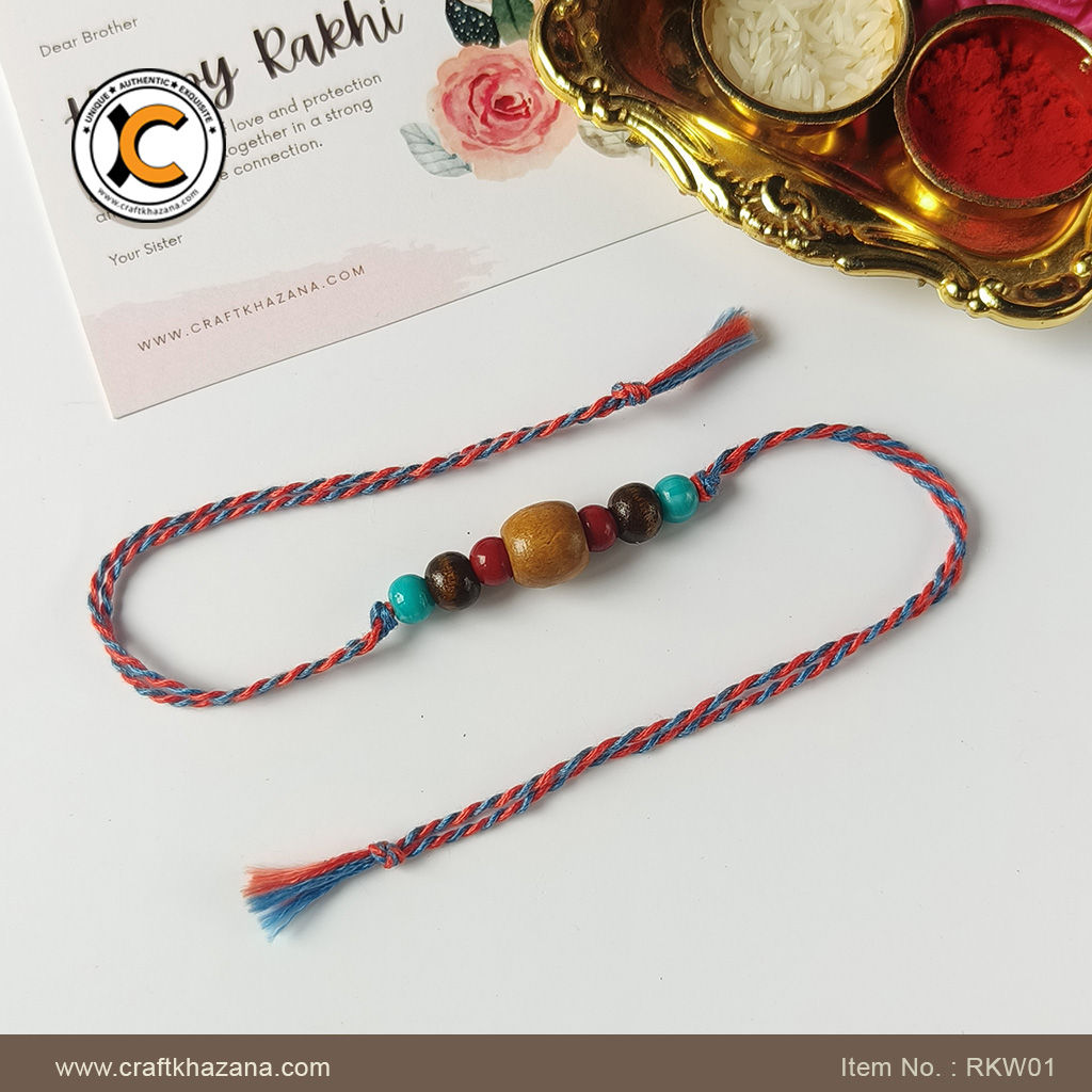 Tanmay, Wooden Rakhi