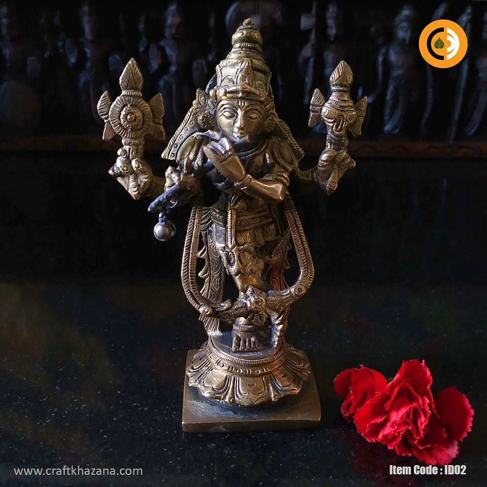 Thumbnail: Venugopal brass idol