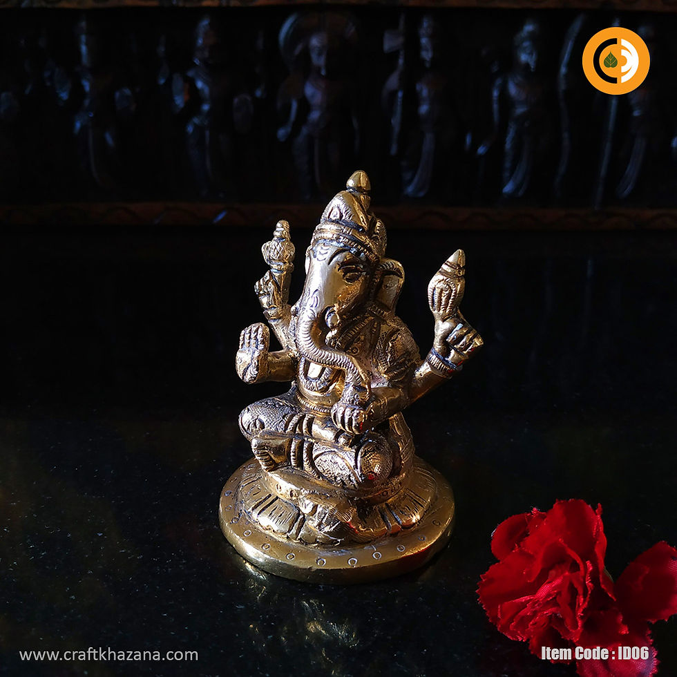 Thumbnail: Siddhi Vinayaka brass idol