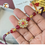 Thumbnail: Enigma, Meenakari stone work Rakhi