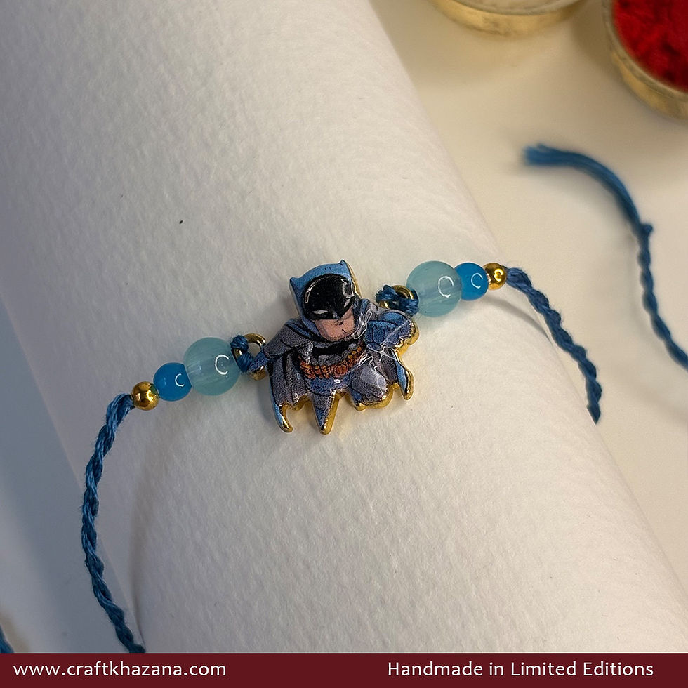 Personalised Batman Kids Rakhi