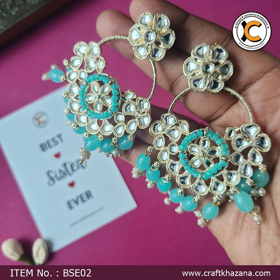 turquise-big-chandbali-with-stones
