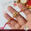 Thumbnail: Divine Blessings—Ganesha Stone Rakhi