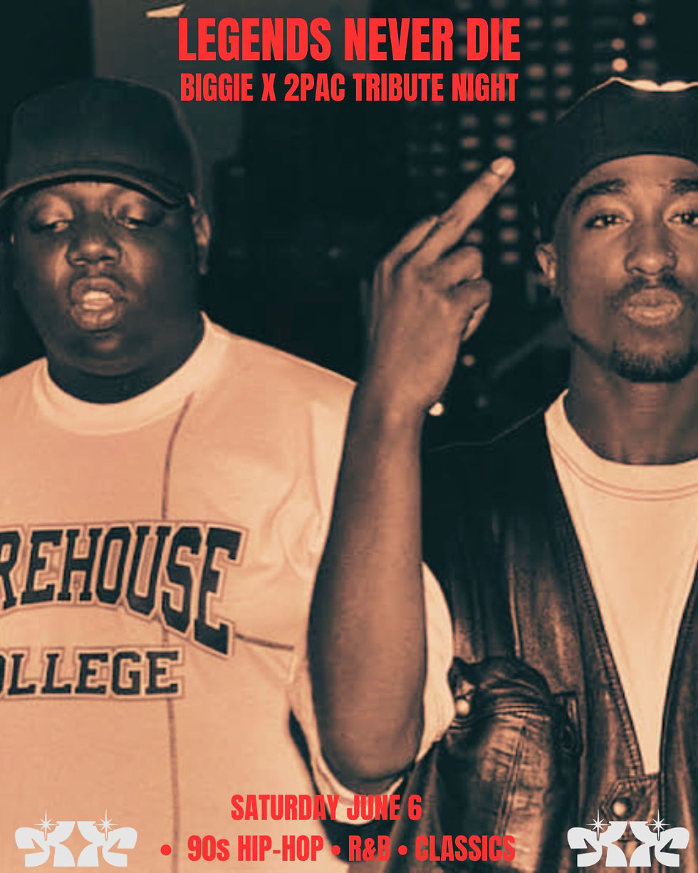 LEGENDS NEVER DIE BIGGIE x 2PAC TRIBUTE NIGHT