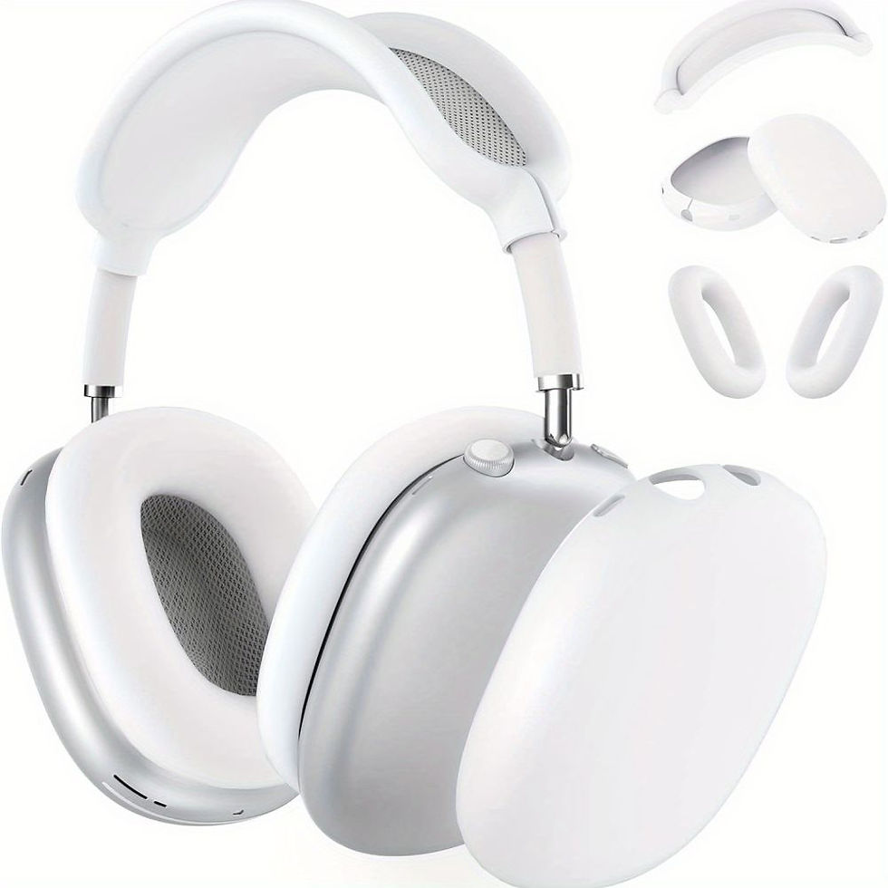 Miniatura: 3 in 1 Soft Silicone Skin Protector Headphones Case For Airpods Max Cases Anti S