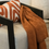 Thumbnail: PLAID KNITTED MOHAIR BURNT ORANGE