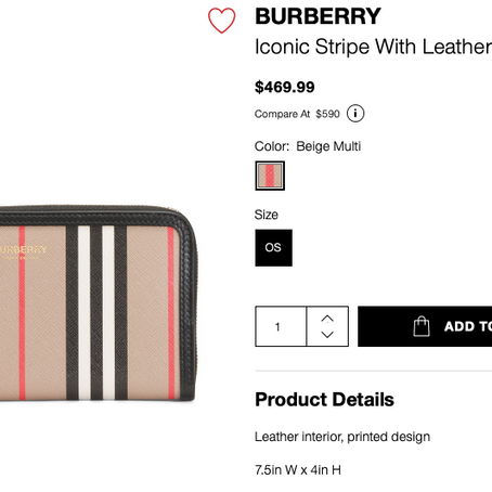 Burberry Wallets, Givenchy, And Balenciaga Handbags Galore On Sale