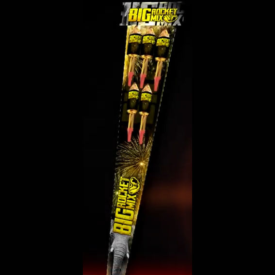 Big Mix Large Display Rockets
