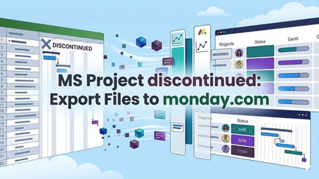 Migrate MS Project to monday.com
