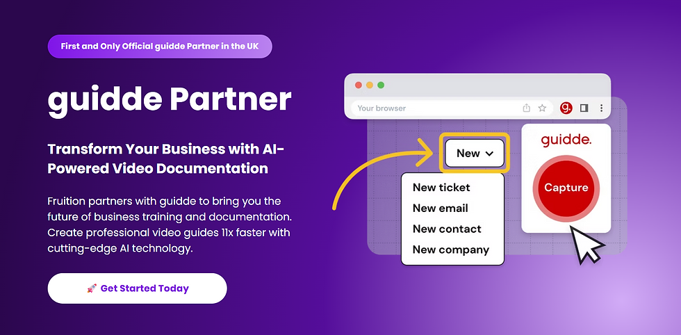 Fruition and Guidde Partnership