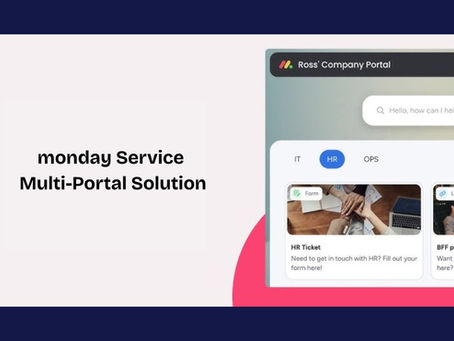 monday Service Multi-Portal Solution