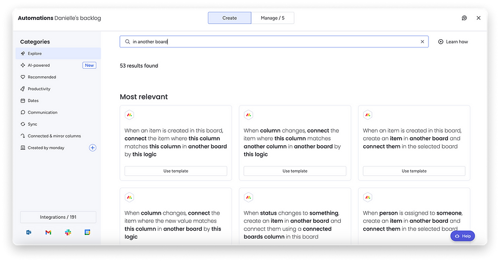 Cross-Board Automations