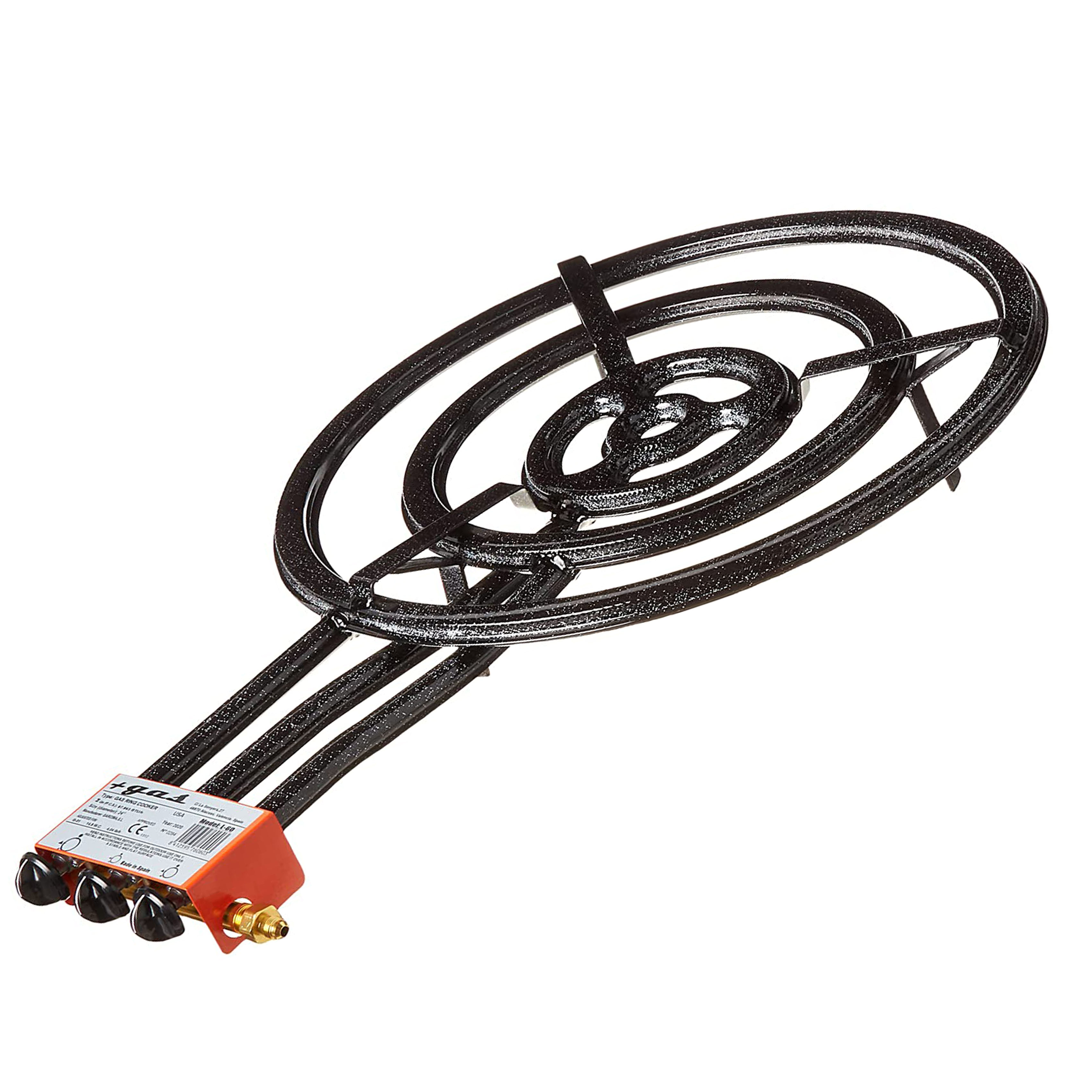 Premium 70cm Paella Pan - Four RIng - Gas Burner