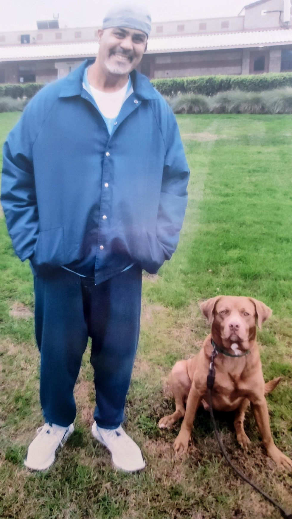 Floyd and Gunny at Valley State Prison in California