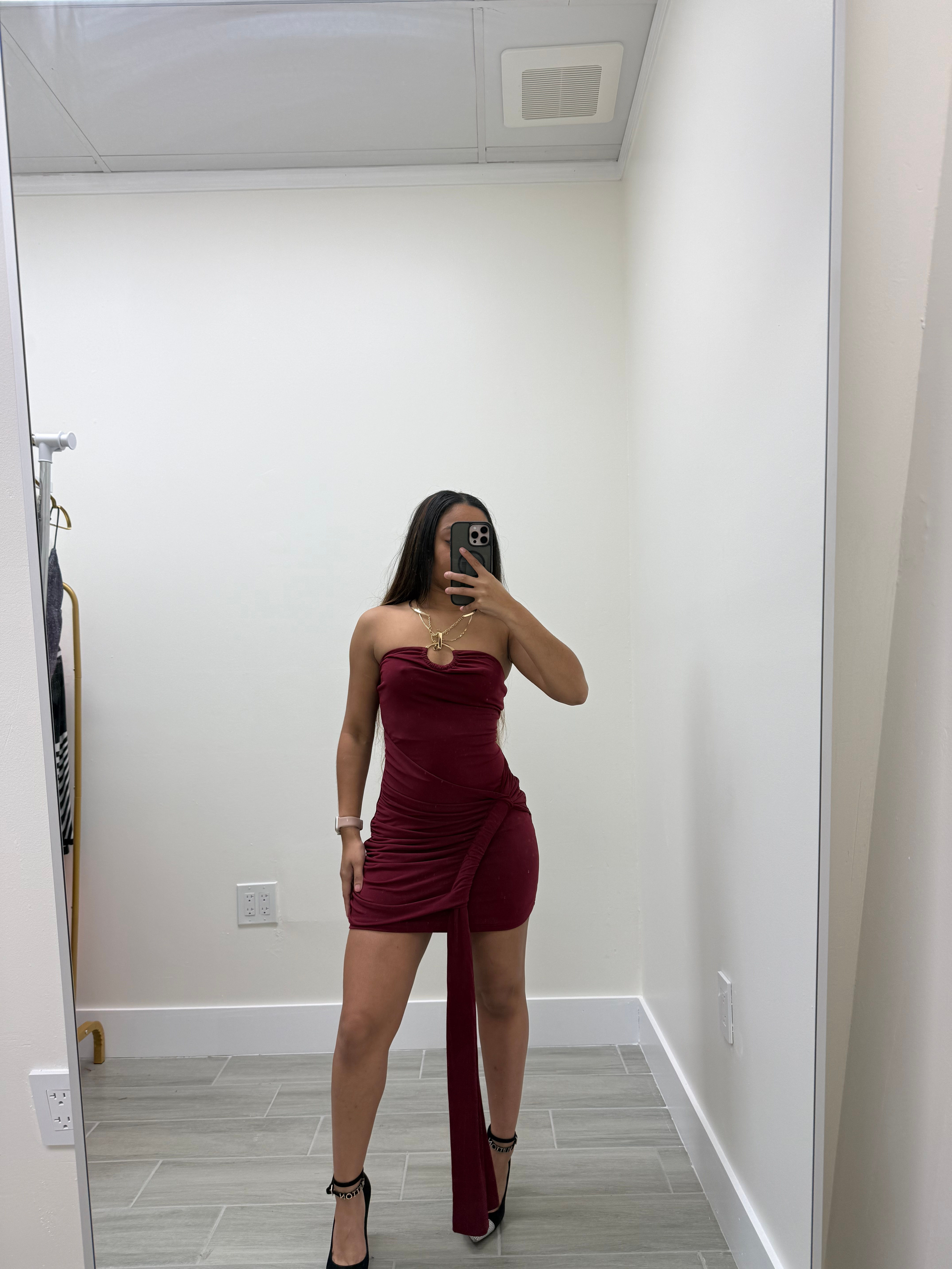 Red Wine Dress 